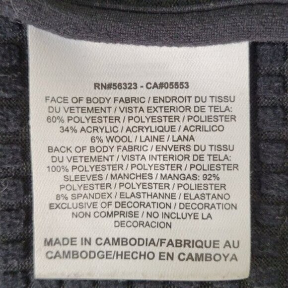 Nike Running Jacket Women Size S Black and Gray Snap Front Zip Pockets Thumbhole - Picture 11 of 14